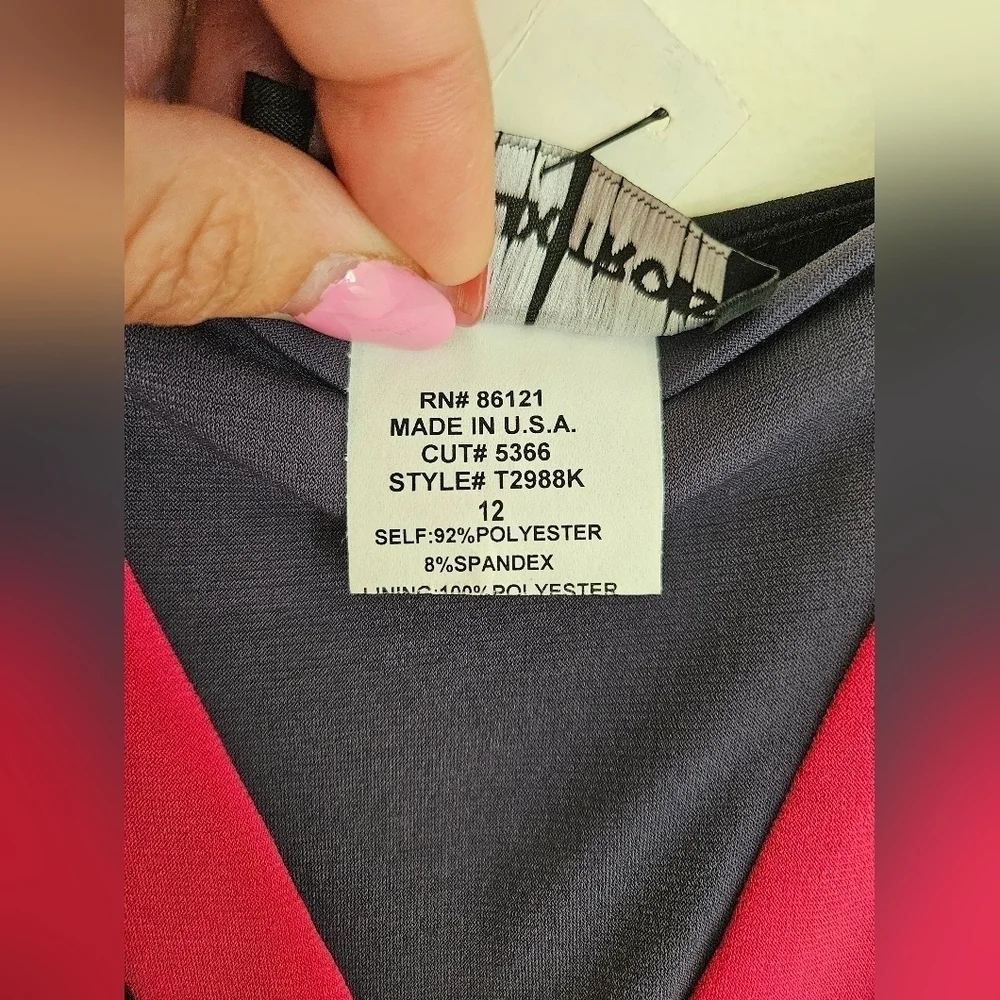 Un Deux Trois Color Block Dress NWT